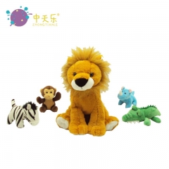 plush lion friends set