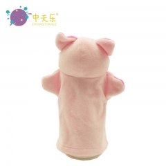 plush pig hand puppets