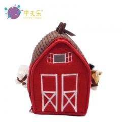 plush horse house