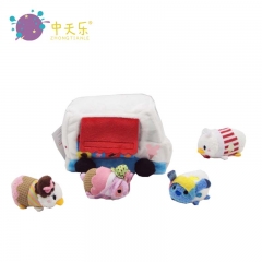 plush bus set