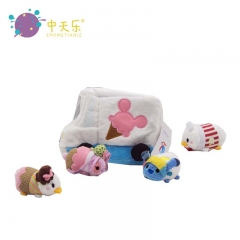 plush bus set