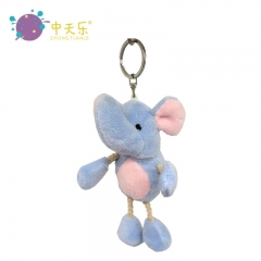 lovely plush animal keychain