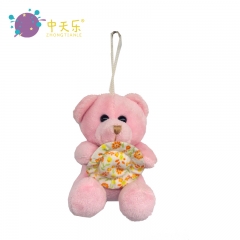 plush bear keychain