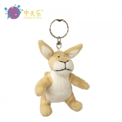 lovely plush animal keychain