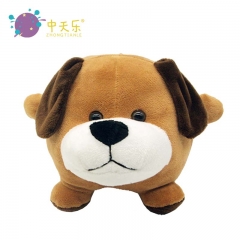 Plush dog saving pot