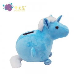 Plush unicorn saving pot