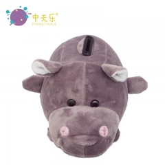 Plush hippo saving pot