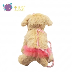 Plush dog bag