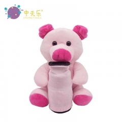 Different plush animal saving pot