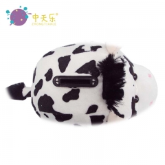 Plush dairy cow saving pot