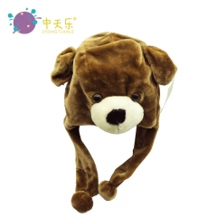 Bear plush hat