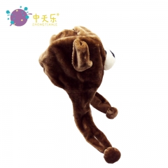 Bear plush hat