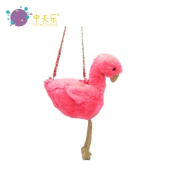 Plush animal bag