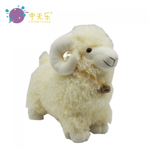 Plush sheep toy