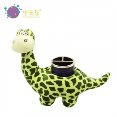 Plush animal tubular penrack