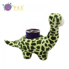 Plush animal tubular penrack