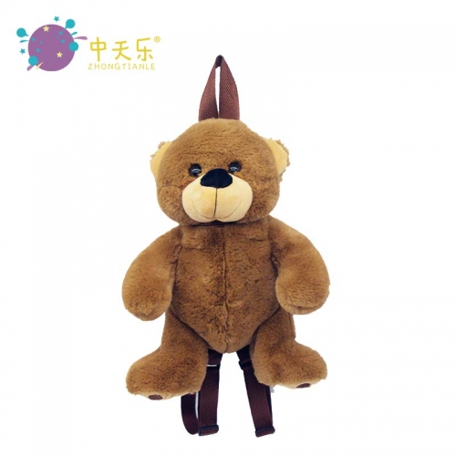 Plush bear backpack