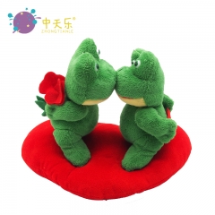 Valentine's Day love with plush animals