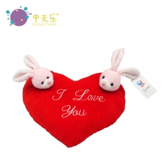 Valentine's Day love with plush animals