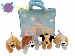 barn animal  jungle animal  with bag