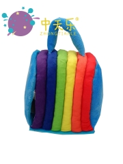 unicorn with rainbow bag