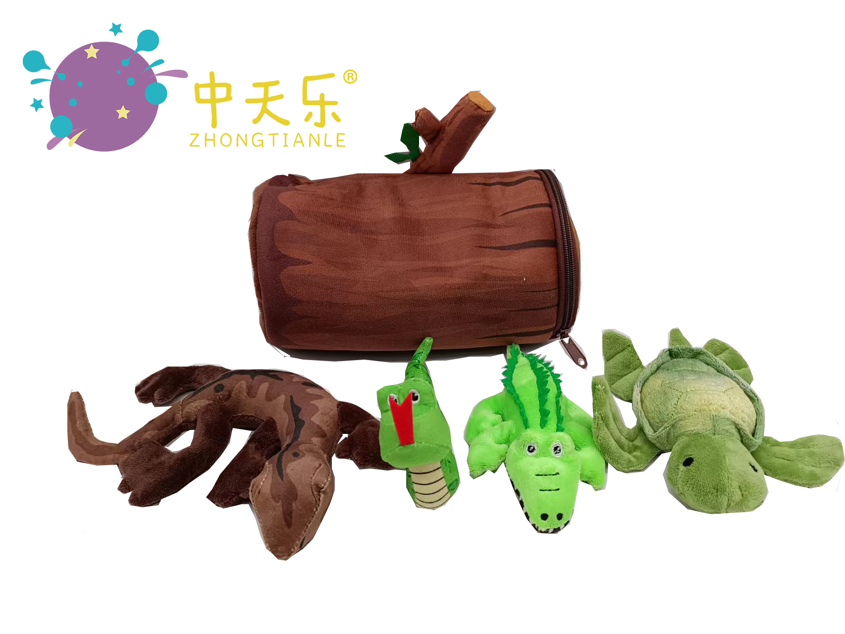 reptile animals set