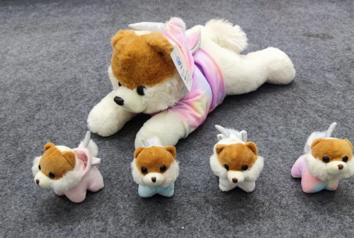 Mom and Babies Unicorn dogs