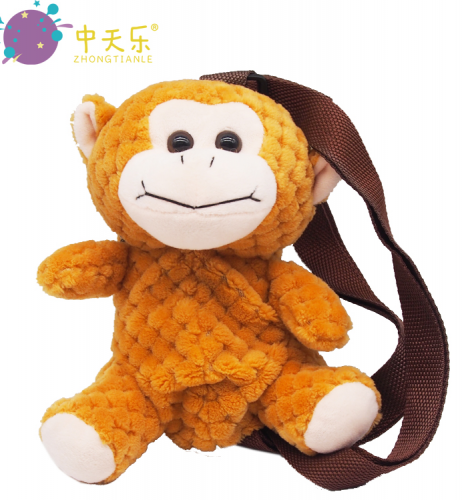Plush Bag Monkey