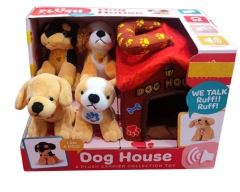 Plush Dog Toys Set