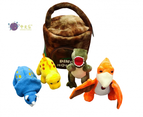 Plush Dinosaur Set