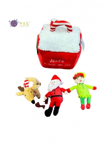 Plush Christmas Toys Set