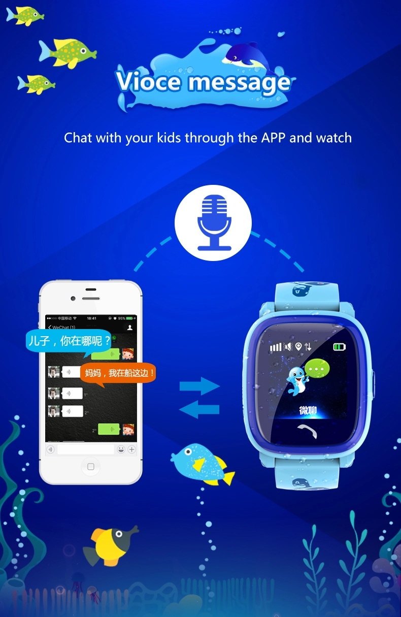 GPS location tracker kids smart watch without camera,Kids smart watch