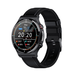 ECG PPG body temperature blood oxygen&pressure heart rate sleeping monitoring multi sports wireless charger IP68 waterproof smartwatch