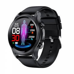 New ECG PPG body temperature blood pressure oxygen SPO2 heart rate Blood glucose monitoring smart watch