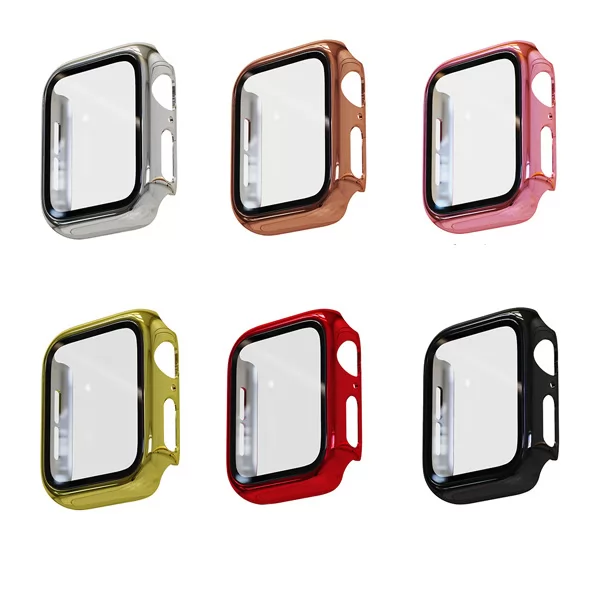 202004 Watch Protect Frame with Screen Tempered Glass for Apple Watch VAC00804