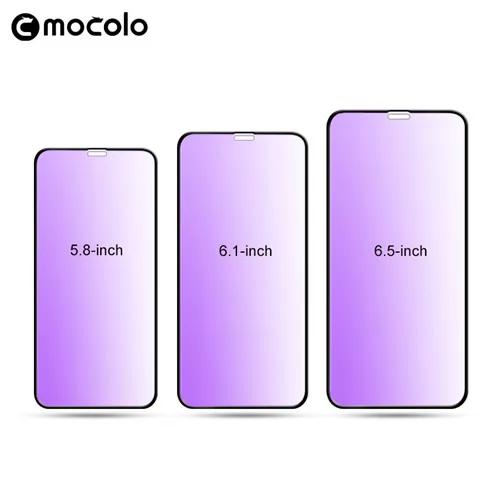 mocolo for iPhone Anti-Blue Ray Full Glue Tempered Glass VAC00194
