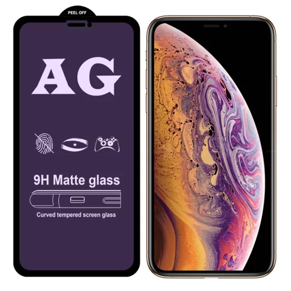 for iPhone AG Anti-Blue Ray Full Glue Matte Tempered Glass VAC00204