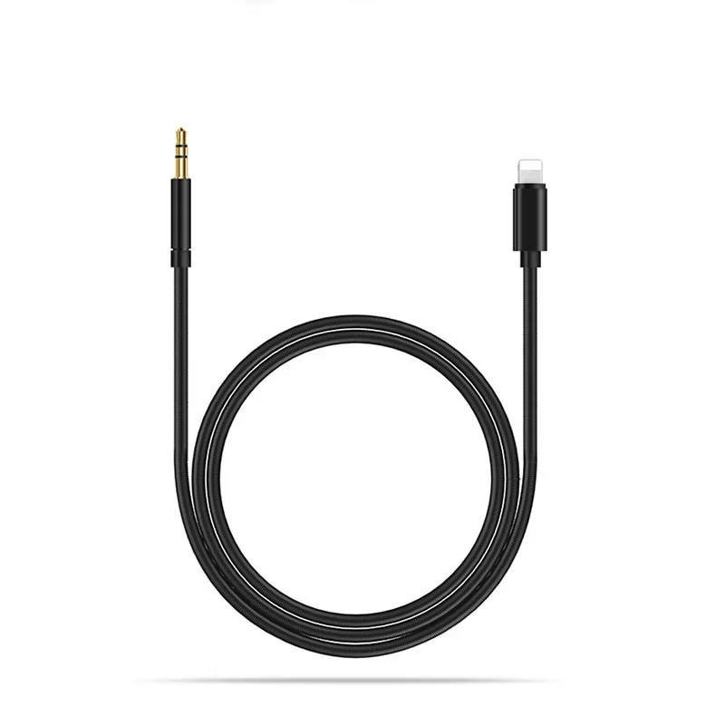 Lightning Aux 3.5mm Audio Cable for Car Audio