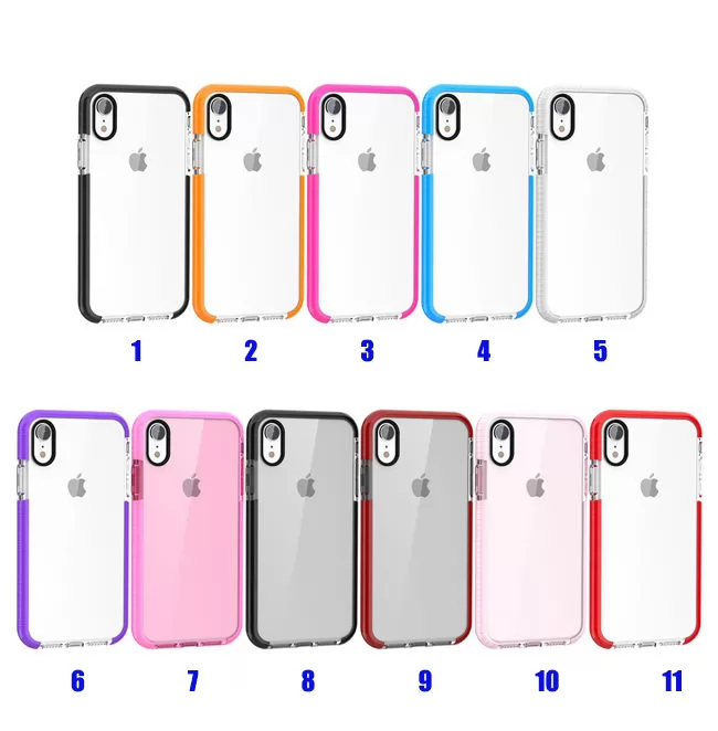 YXTX Thick TPU Clear Transparent Case for iPhone VA01565