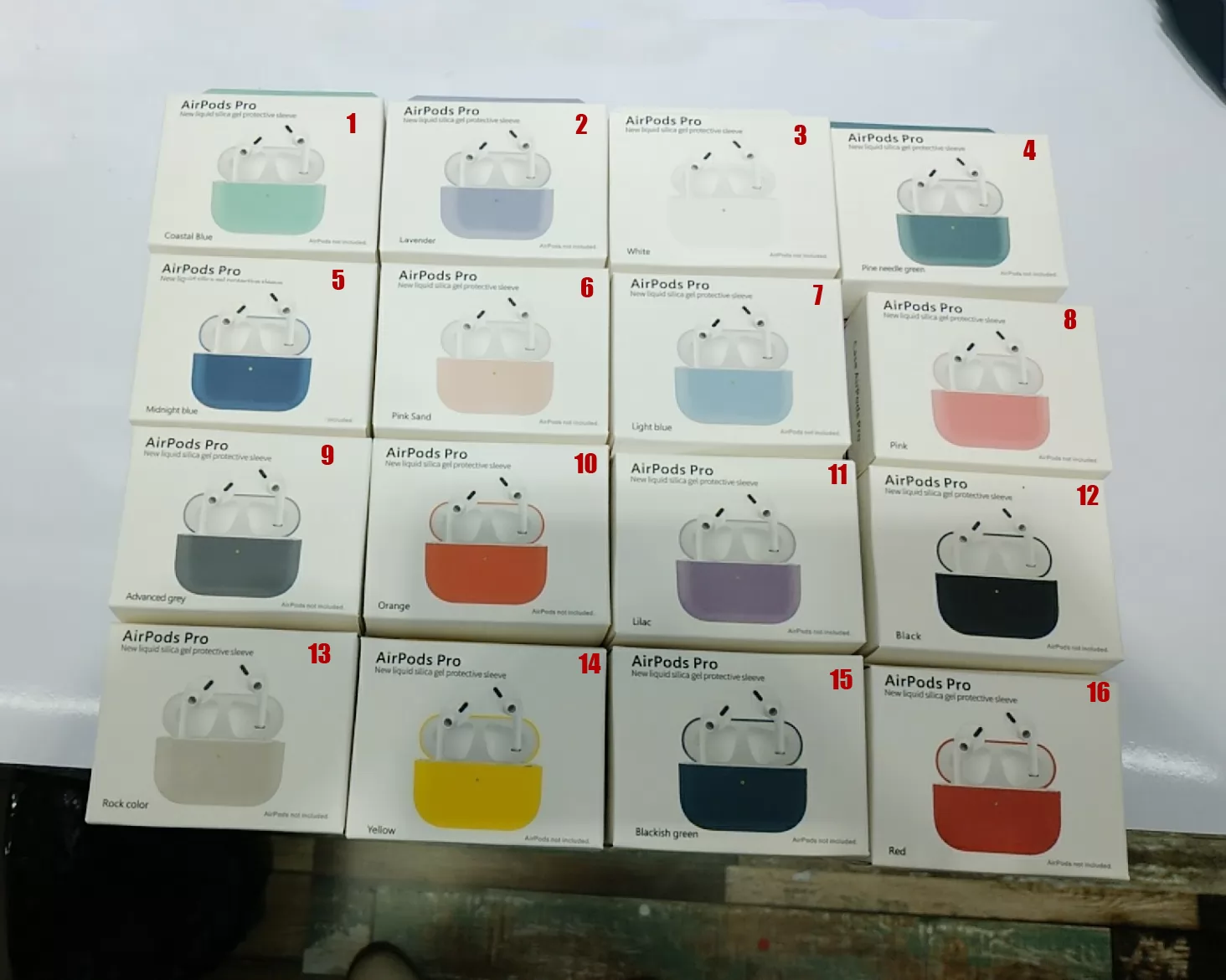 Nice Silicon Caes for AirPods Pro VA02456