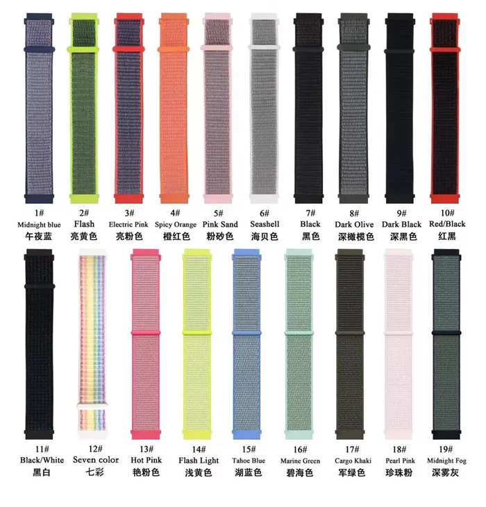 Nylon Watch Strap for Samsung Watch VA02002