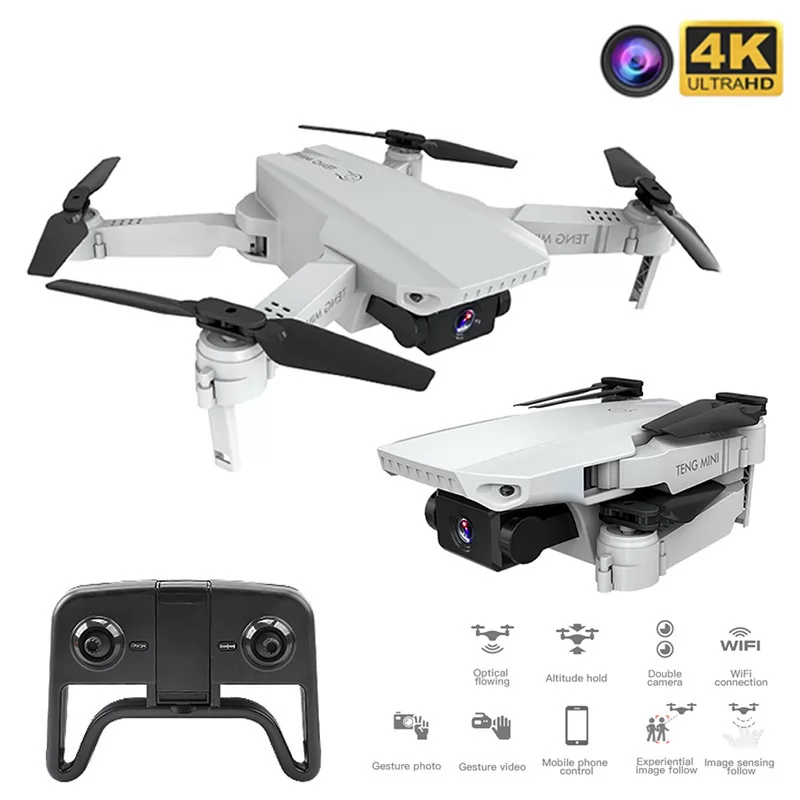 KF609 MINI Drone Dual Cameras Optical Flow 4K Foldable Body VD99979
