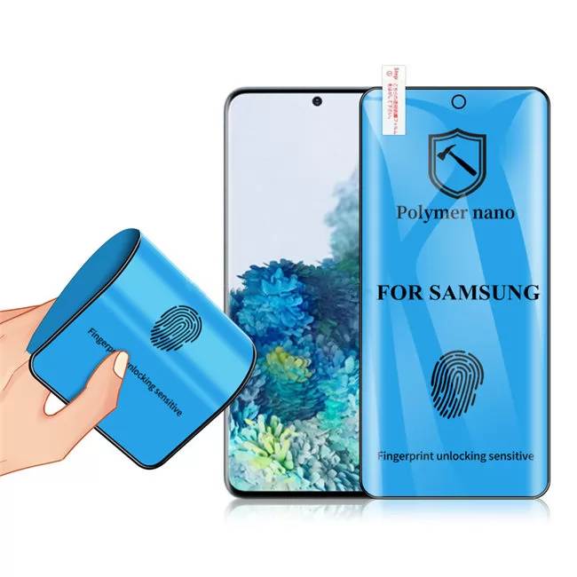 for Samsung Polymer Nano Film Fingerprint Unlocking Senstive Film VAC01944