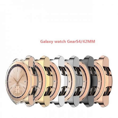 202102 Electroplated Soft TPU Frame Case for Samsung Watch VAC02623