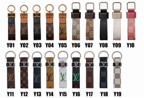 202102 Luxury PU Leather Keychain VAC03093