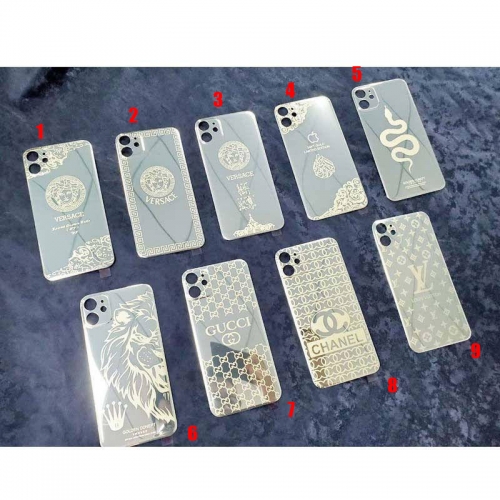 202102 Electroplated Protect Film for iPhone Back Cover VAC03098