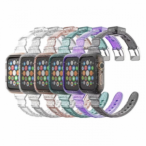 202102 Bling Resin Watch Band for Apple Watch VAC03103