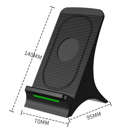 2 Coils Wireless Charger Stand VAC03557