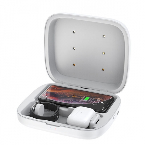 UV Light Anti-Virus Fast Charging Wireless Charger Box VAC03566