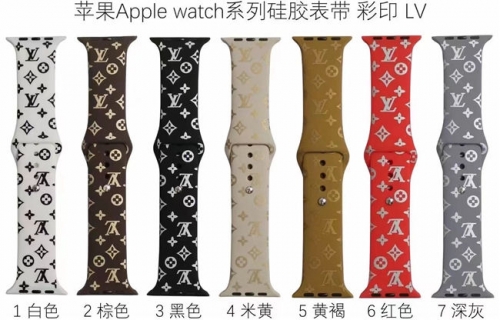202103 Print Silicon Watch Band for Apple Watch VAC03873